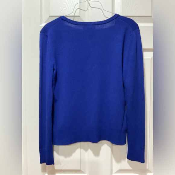 Sweater with matching shell set in blue - Picture 6 of 8